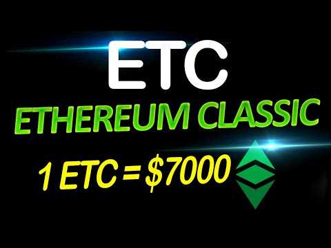 Ethereum Classic ETC will soon be $7000! Here is is why.