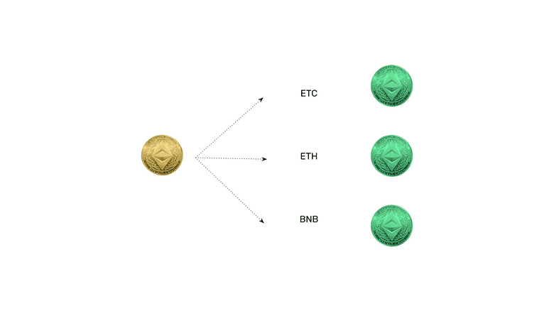 WETC in several blockchains. WETC in several blockchains.