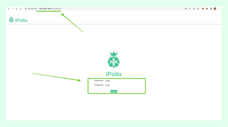 Log in page. Log in page.
