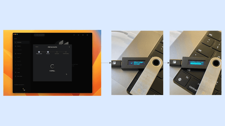 Load ETC app. Load ETC app.