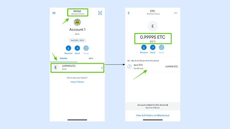 Balance and transaction history. Balance and transaction history.